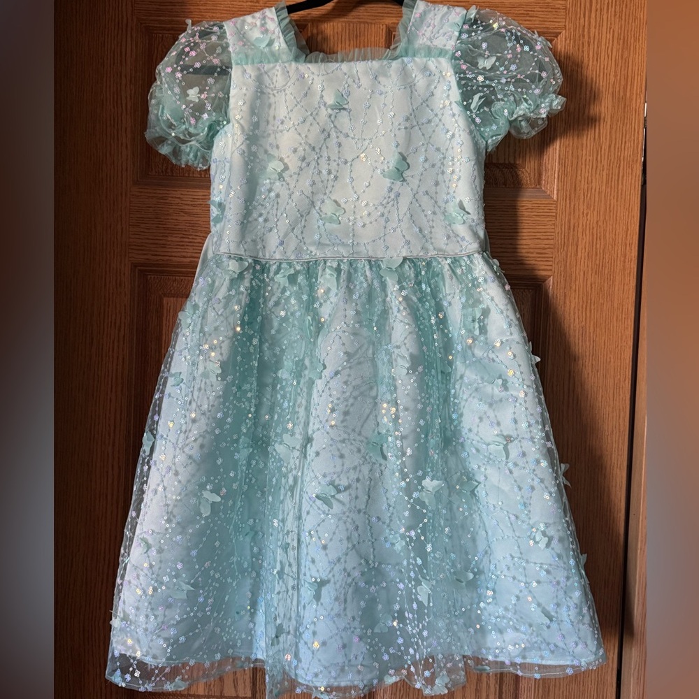 Elegant Blue Kids Dress